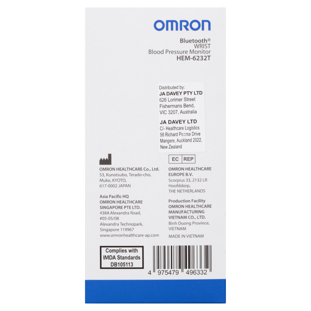 How to use Omron HEM 6232-T Wrist Blood Pressure Monitor with Bluetooth  connectivity. 
