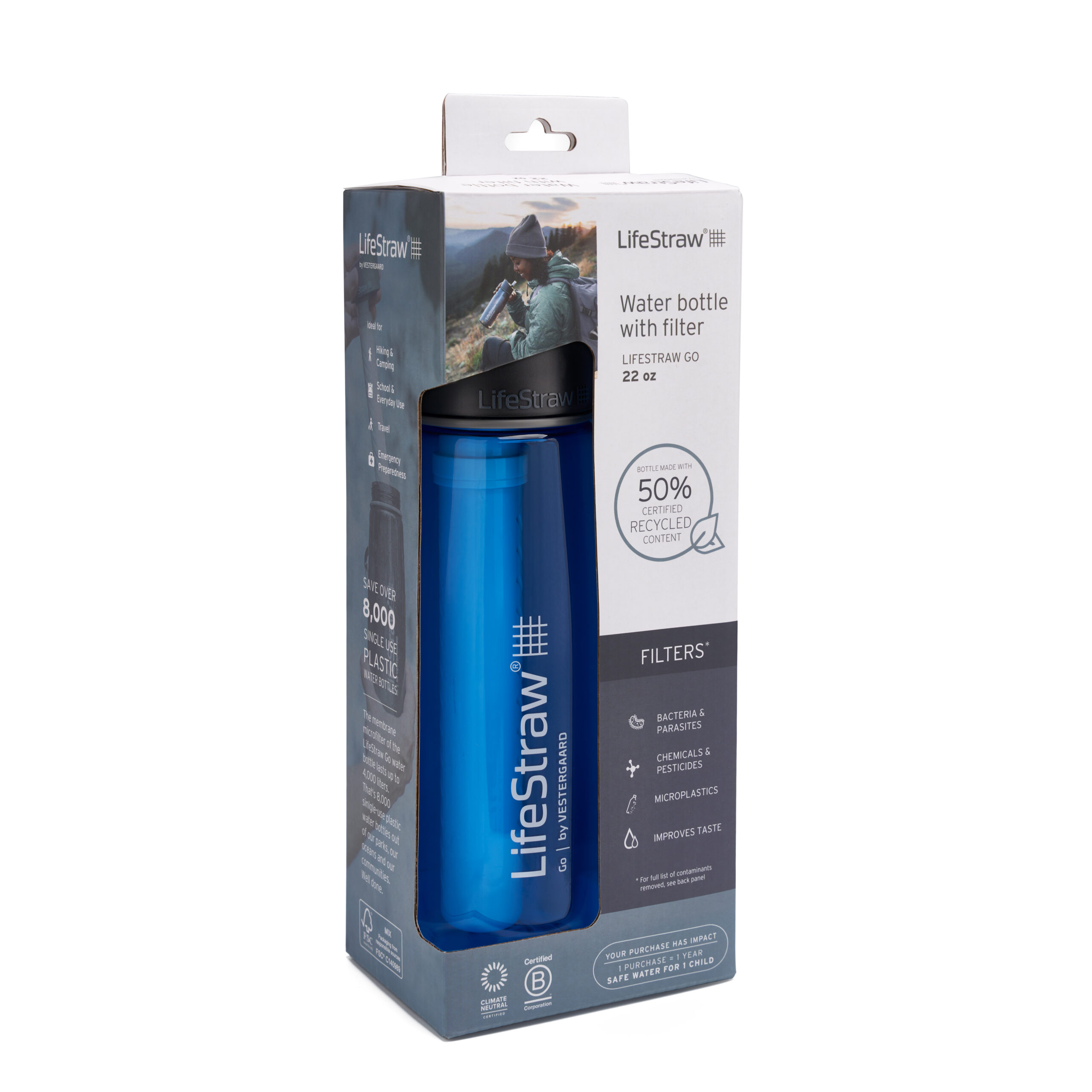 Lifestraw Go Tritan Renew - Water Bottle with Filter